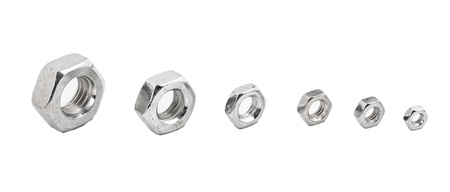 Nakrętki metryczne nierdzewne mix nakrętka M3-M10 300el GEKO