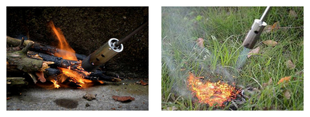 Palnik wypalarka opalarka ogrodowa do chwastów gazowy + adapter VOREL YATO