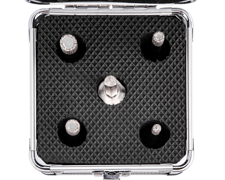 Zestaw otwornic diamentowych 6 - 12 mm - zestaw 4 el FALON-TECH