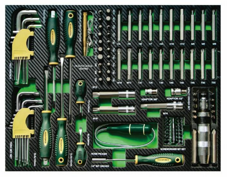 Szafka warsztatowa wózek narzędziowy z wyposażeniem klucze nasadowe 274 el ROCKFORCE