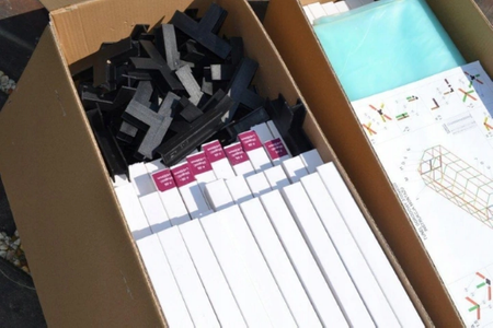 Tunel foliowy szklarnia ogrodowa 283x627 (ogórek) 18m2 PCV PTF