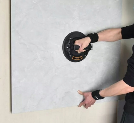 Uchwyt przyssawka próżniowa z pompką do przenoszenia szyb płytek glazury FALON-TECH