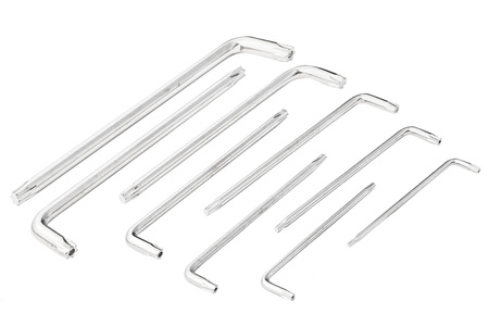 Klucze imbusowe torx długie T10-T50 typ L 9 sztuk FALON-TECH