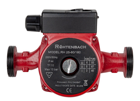 Pompa cyrkulacyjna obiegowa do pieca C.O. ROHTENEBACH 25-60/180 IBO