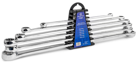 Klucze oczkowe proste długie 8-24 6el do napinaczy zestaw kluczy długich FALON-TECH