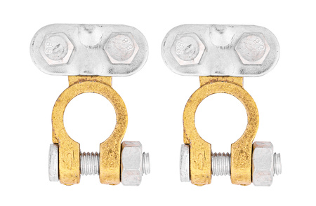 Klemy akumulatora samozaciskowe 600A mosiężne FALON-TECH