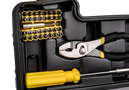 Zestaw narzędziowy 142 elementów WMC