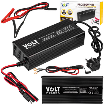 Prostownik specjalistyczny do akumulatorów LIFEPO4 20A VOLT POLSKA
