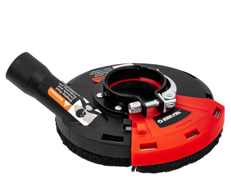 Osłona przeciwpyłowa odsysająca do szlifierki 115-125 mm MAR-POL