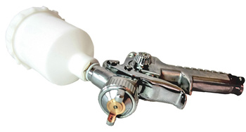 Pistolet lakierniczy górny zbiornik 125 ml SILVER