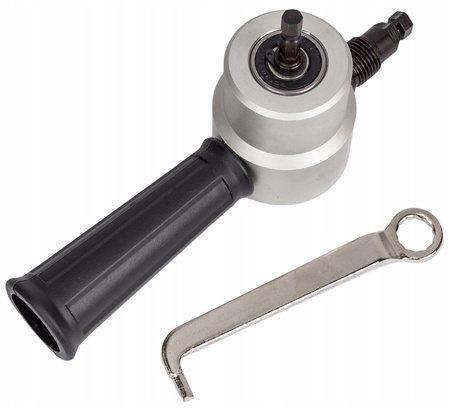 Nożyce do cięcia blachy przystawka na wiertarkę wkrętarkę SILVER