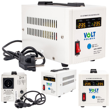 Stabilizator napięcia AVR 1000 VA do agregat  VOLT POLSKA
