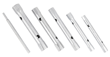 Klucze rurowe 8-17 mm zestaw kluczy 6 el. +płachta AW NARZĘDZIA