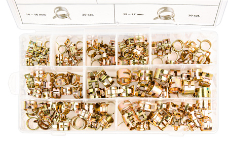 Opaski zaciskowe sprężynowe obejmy metalowe 135EL FALON-TECH