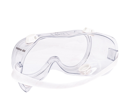 Okulary ochronne gogle bezbarwne przeciwodpryskowe GEKO