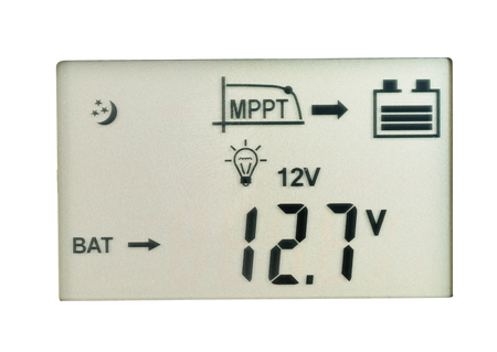 Regulator ładowania kontroler solarny 12V panel LCD 30A MPPT 4SUN