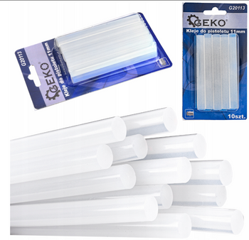 Wkłady do kleju na gorącu 10szt. 100mm x 11mm GEKO