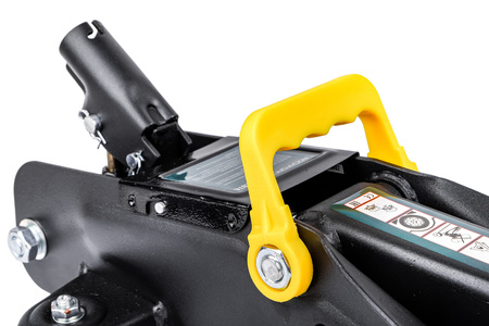 Podnośnik hydrauliczny niskoprofilowy 2T + kobyłki ROCKFORCE