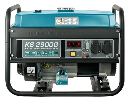Agregat generator prądotwórczy benzynowo - gazowy KS 2900G 2,9 kW 1-fazowy Könner & Söhnen KS