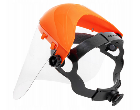 Przyłbica szybka ochronna pcv osłona twarzy przeciwodpryskowa