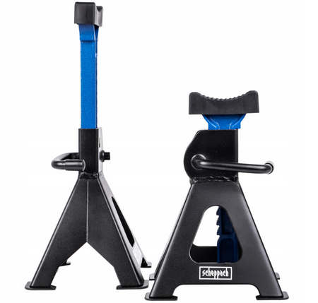 Podnośnik samochodowy lewarek żaba niskoprofilowy 2,5 tony + kobyłki 3T SCHEPPACH