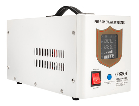 Przetwornica prostownik zasilanie awaryjne PROSINUS-1000 12V (1000/700W) KEMOT