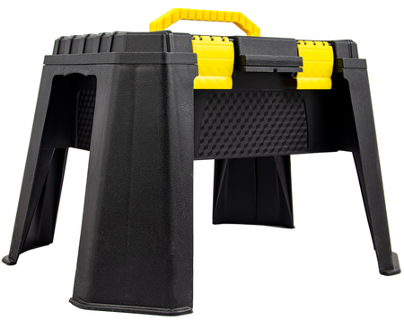 Zestaw narzędziowy 1200 elementów + stołek udźwig 150 kg WMC