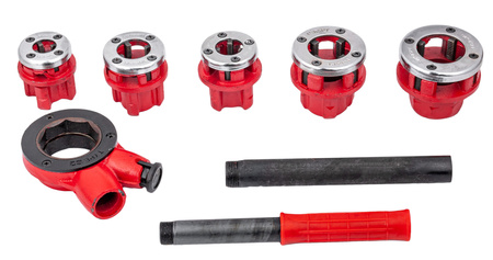 Gwintownica do rur ręczna (5 elementów) TOOLES