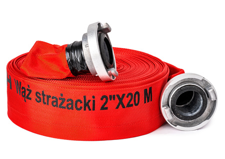Wąż strażacki parciany do wody szamba szybkozłączka pompy wodnej 2" 52mm 20m FALON-TECH