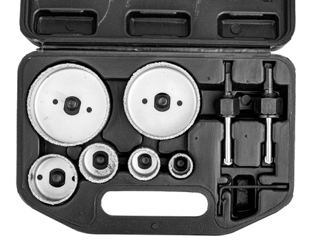 Otwornice wolframowe otwornica do glazury betonu 8 el FALON-TECH