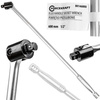 Pokrętło przegubowe obrotowe rękojeść z przegubem klucz do kół 1/2" 600mm FORCEKRAFT