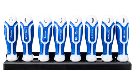 Zestaw śrubokrętów wkrętaków bity klucze nasadki imbusy torx z magnesem 100el FALON-TECH