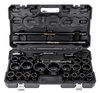 Zestaw klucze nasadowe udarowe 3/4" + 1" 26el. JCB
