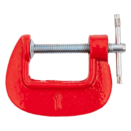 Ścisk zacisk stolarski śrubowy modelarski 1" 25 mm BEAST