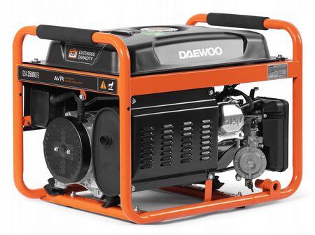 Agregat prądotwórczy gaz benzyna generator prądu 230V GDA3500DFE AVR DAEWOO