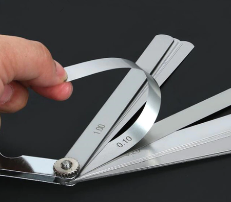 Szczelinomierz 20 listkowy miernik szczelin 0.05 - 1mm GEKO