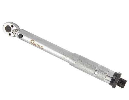 Klucz dynamometryczny 1/4" 280 mm 5-25 Nm GEKO PROFI