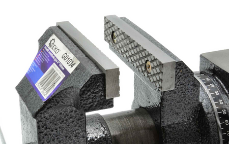 Imadło ślusarskie obrotowe hartowane 100mm 360 stopni GEKO