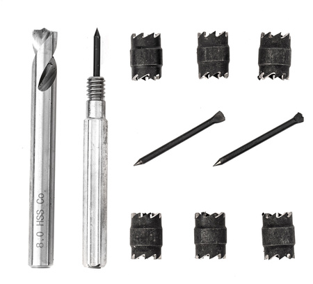 Rozwiertak do zgrzewów wiertło do zgrzewów frez do spawów frez do spoin 9 el. FALON-TECH