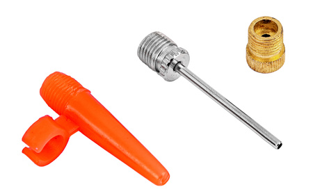 Pompka nożna dwutłokowa z manometrem GEKO