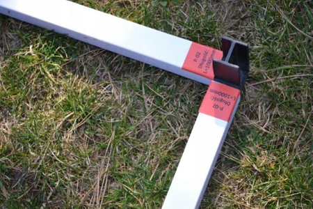 Tunel foliowy szklarnia ogrodowa 283x627 (ogórek) 18m2 PCV PTF