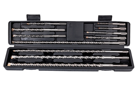 Zestaw wierteł SDS+ PLUS (wiertła) 11 sztuk FALON-TECH