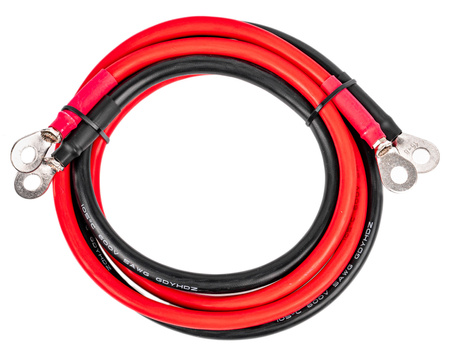 Przewód do łączenia akumulatorów AGM i żelowych 25mm 1m x 2szt