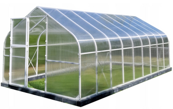Szklarnia ogrodowa poliwęglan premium plus 300x400 12m2 kolor biały  PTF