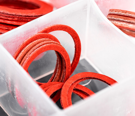 Zestaw uszczelek podkładki do instalacji sanitarnych kranu rur 144 szt FALON-TECH