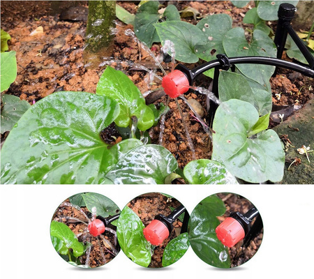 Zestaw do nawadniania kropelkowego 67 elementów + wąż 20m TOOLES