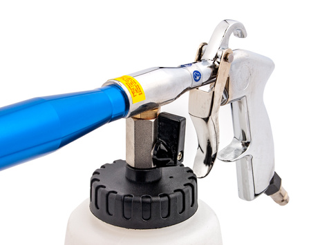 Pistolet do prania mycia tapicerki auta Tornador pianownica (stalowa) FALON-TECH