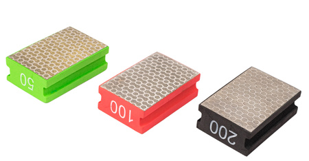 Diamentowe gąbki do szlifowania kamienia gresu płytek glazury FALON-TECH