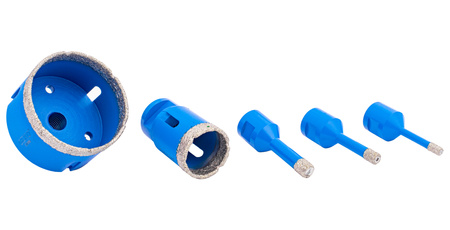 Otwornice diamentowe otwornica do gresu 6-68mm Zestaw 6el GEKO