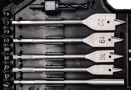 Zestaw wierteł bitów otwornic do metalu drewna betonu 246el MAR-POL